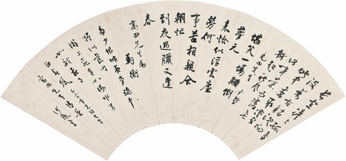 嘉德通訊115期·拍場擷珍 一脈斯文 扇底歌詩——高田真治舊藏扇面人事考略