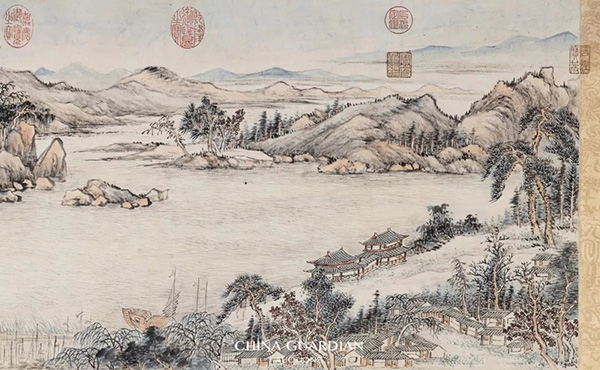 中國嘉德2018秋拍精品導(dǎo)覽 | 詞臣筆墨，名士情懷——錢維城畫《富春秋色卷》賞析