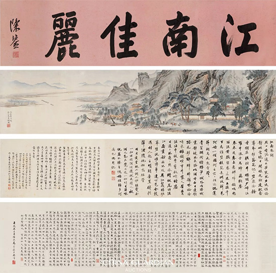 中國(guó)嘉德2018秋拍精品導(dǎo)覽 | 古今無(wú)別——馬晉臨仇英《江南春》卷
