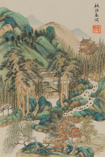 中國(guó)嘉德2018春拍精品導(dǎo)覽 | 潤(rùn)聚金碧氣，清無沙土痕 ——吳大澂《山水》《花卉》冊(cè)
