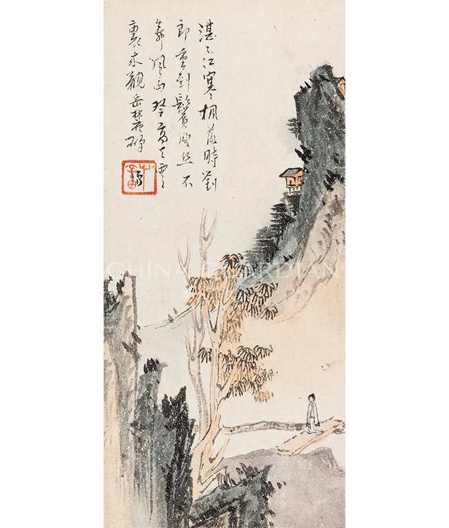 中國嘉德2019春拍精品導(dǎo)覽 | 縮天移地 掌上嘉珍—梅潔樓藏溥心畬秋景山水冊(cè)