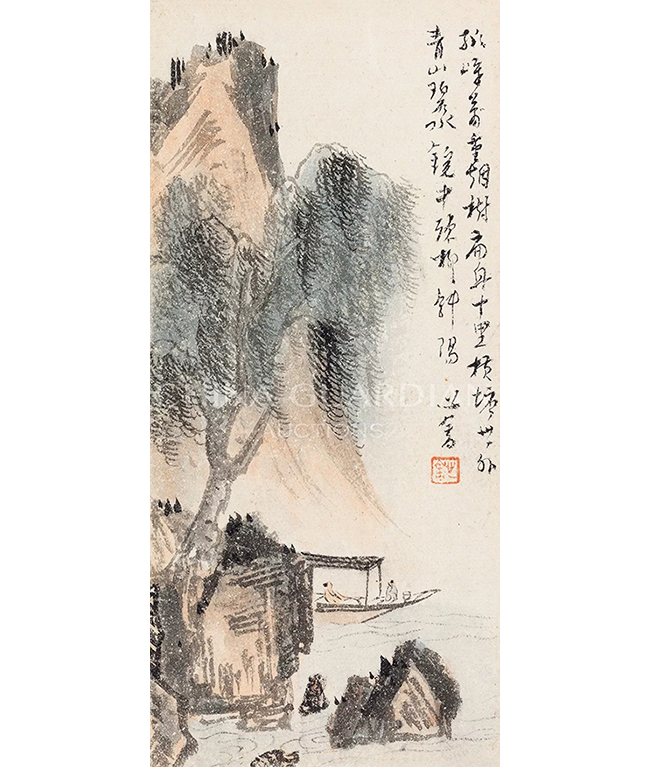 中國嘉德2019春拍精品導(dǎo)覽 | 縮天移地 掌上嘉珍—梅潔樓藏溥心畬秋景山水冊(cè)