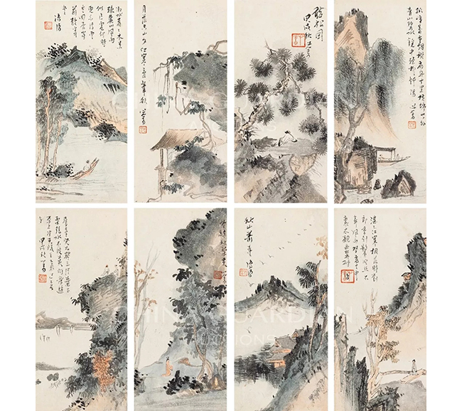 中國嘉德2019春拍精品導(dǎo)覽 | 縮天移地 掌上嘉珍—梅潔樓藏溥心畬秋景山水冊(cè)
