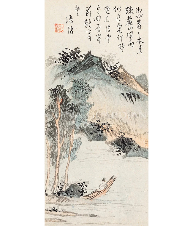 中國嘉德2019春拍精品導(dǎo)覽 | 縮天移地 掌上嘉珍—梅潔樓藏溥心畬秋景山水冊(cè)