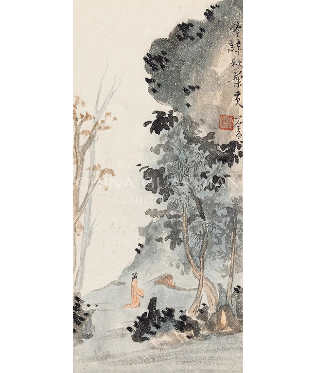 中國嘉德2019春拍精品導(dǎo)覽 | 縮天移地 掌上嘉珍—梅潔樓藏溥心畬秋景山水冊(cè)