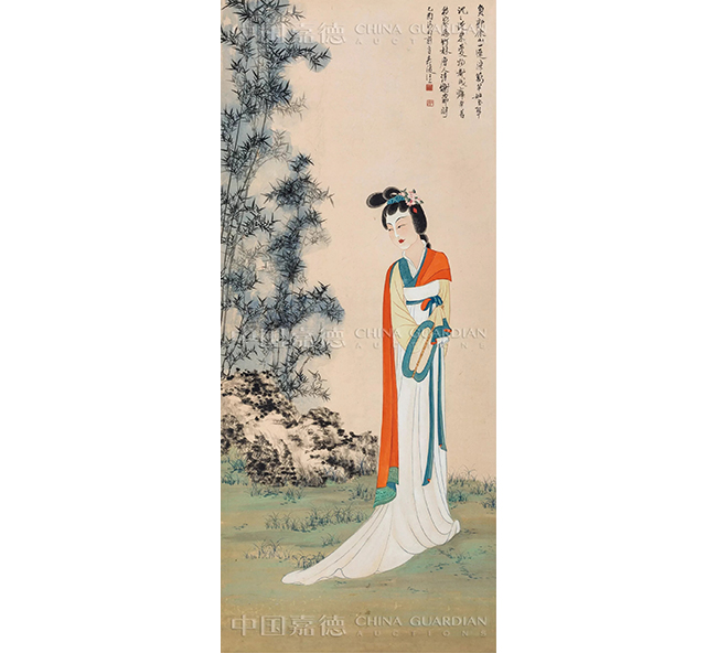 中國(guó)嘉德2019春拍精品導(dǎo)覽 | 山水堂皇·仕女精妍：謝稚柳的盛期風(fēng)華