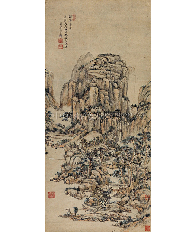 中國嘉德2019春拍精品導覽 | 應是長歌歌不盡，畫中詩見右丞才——王原祁《晴峰疊翠圖》賞析