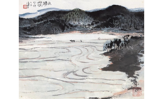 中國嘉德2019春拍精品導(dǎo)覽 | 氤氳沉郁，氣象萬千——陸儼少致劉旦宅《山水冊》