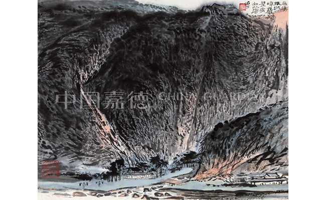 中國嘉德2019春拍精品導(dǎo)覽 | 氤氳沉郁，氣象萬千——陸儼少致劉旦宅《山水冊》