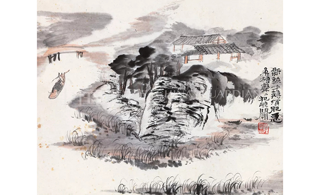 中國嘉德2019春拍精品導(dǎo)覽 | 氤氳沉郁，氣象萬千——陸儼少致劉旦宅《山水冊》
