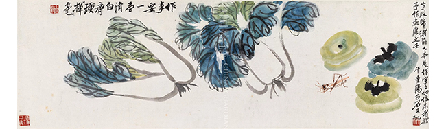 中國嘉德2019春拍精品導(dǎo)覽 | 五侯鯖 千腋裘——齊白石、張大千、黃賓虹等《壬午集畫卷》