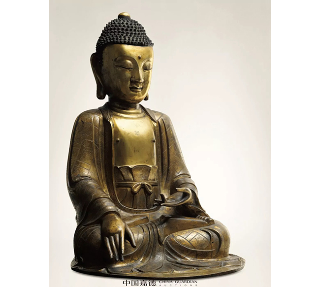 中國(guó)嘉德2019春拍精品導(dǎo)覽 | 罕見(jiàn)明永樂(lè)宮廷銅鎏金摧破金剛像