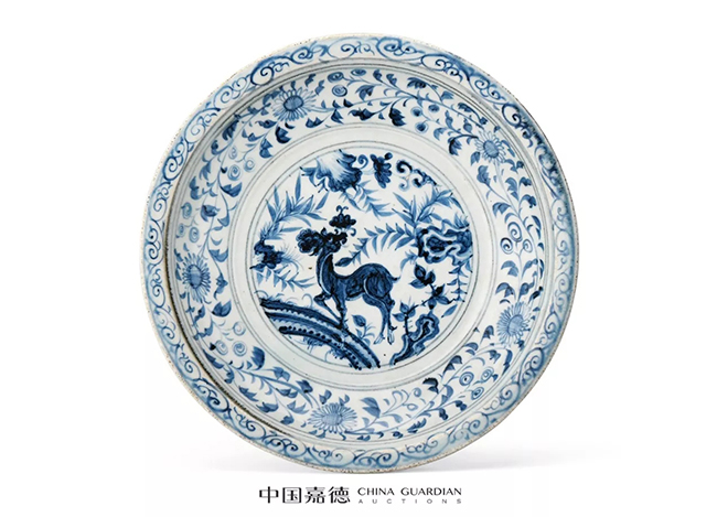 中國(guó)嘉德2019春拍精品導(dǎo)覽 | 幽藍(lán)大元——兩件博物館級(jí)重要元青花瓷器亮相嘉德