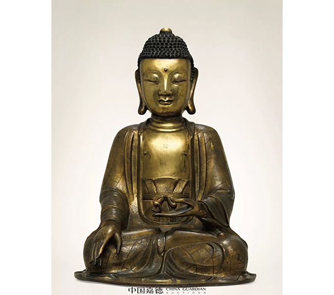 中國(guó)嘉德2019春拍精品導(dǎo)覽 | 罕見(jiàn)明永樂(lè)宮廷銅鎏金摧破金剛像