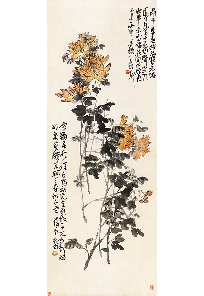 中國嘉德2019春拍精品導(dǎo)覽 | 筆墨淋漓 缶師三絕——吳昌碩的筆端神采