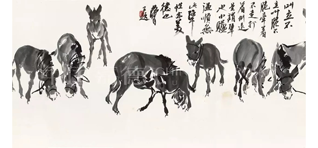 中國(guó)嘉德2019春拍精品導(dǎo)覽 | 嘯傲人間 任重道遠(yuǎn)—黃胄《百驢圖》巨卷