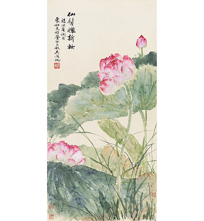 中國(guó)嘉德2019秋拍 | 優(yōu)游涵泳 大雅正朔——吳湖帆《雨中花》和漚社