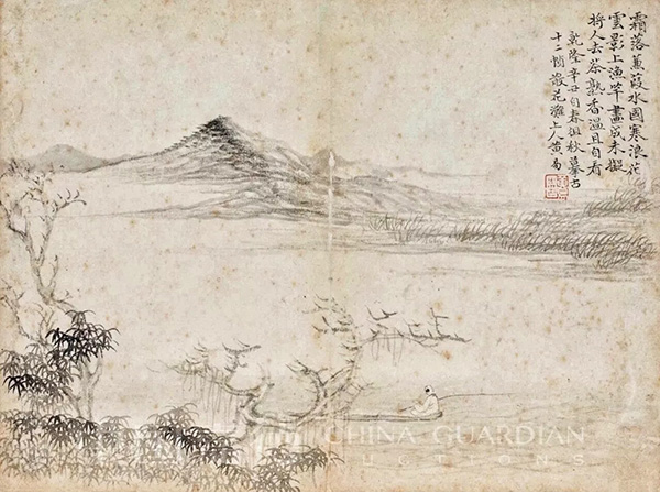 中國嘉德2019秋拍精品導(dǎo)覽 | 春山到秋山，一抹淡如煙——讀黃易仿古山水冊