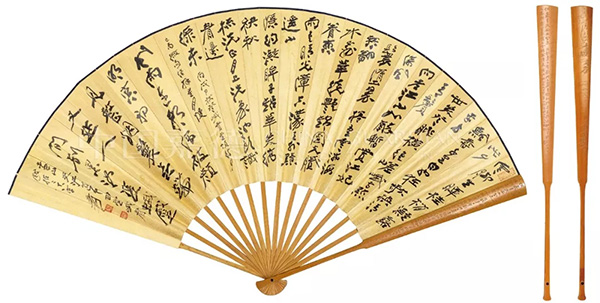 中國(guó)嘉德2019秋拍 | 峨眉待月，羅浮入夢(mèng)——張大千泥金青綠巨扇