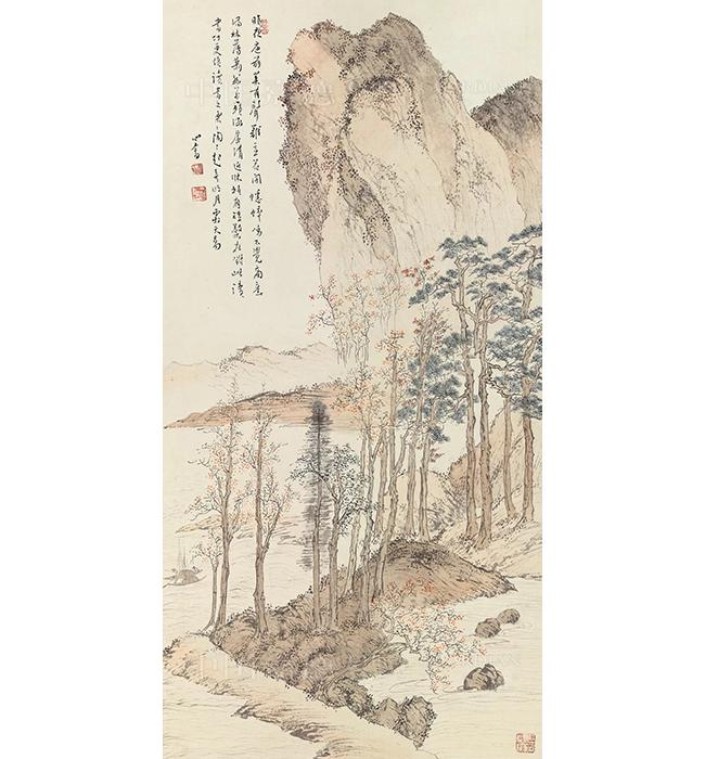 中國嘉德2019秋拍 | 讀書之樂四時有 江山為助筆縱橫——溥儒《四時山水》