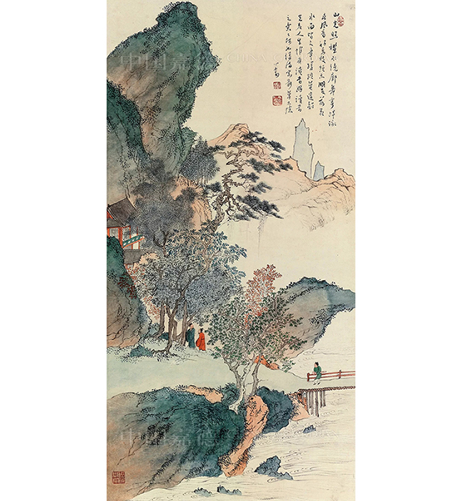 中國嘉德2019秋拍 | 讀書之樂四時有 江山為助筆縱橫——溥儒《四時山水》