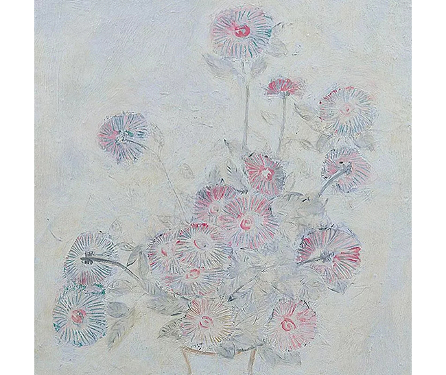 中國嘉德2019秋拍 | 常玉粉色時期尺幅最大最為繁盛之《白瓶粉紅菊》驚艷亮相