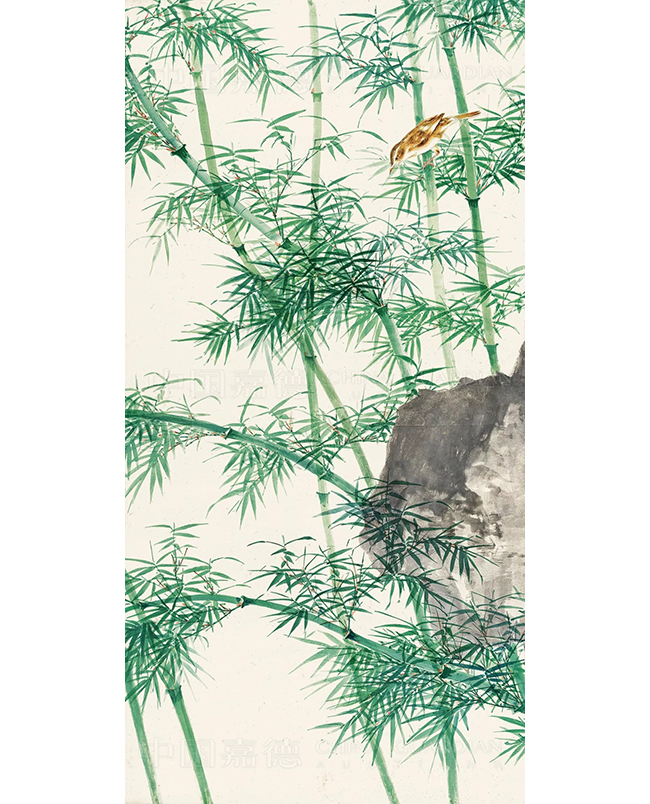 中國嘉德2019秋拍 |  琴瑟和鳴 趙管風流——謝稚柳、陳佩秋《竹禽圖》