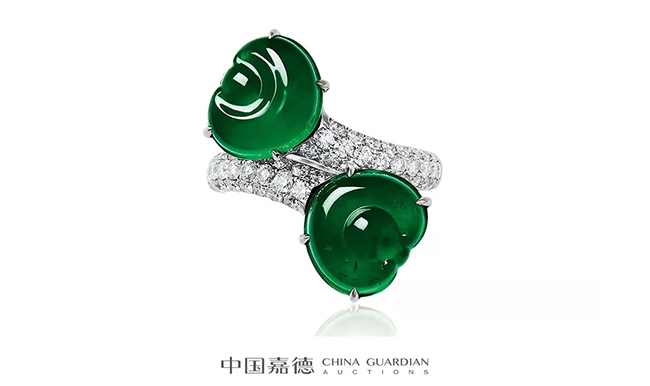 中國(guó)嘉德2019秋拍 |  以玉比德，珠寶專場(chǎng)精品翡翠賞析