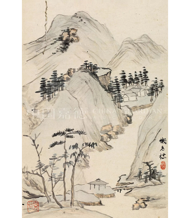中國嘉德2019秋拍 |  大觀古書畫夜場之十七世紀(jì)“黃山畫派”專題