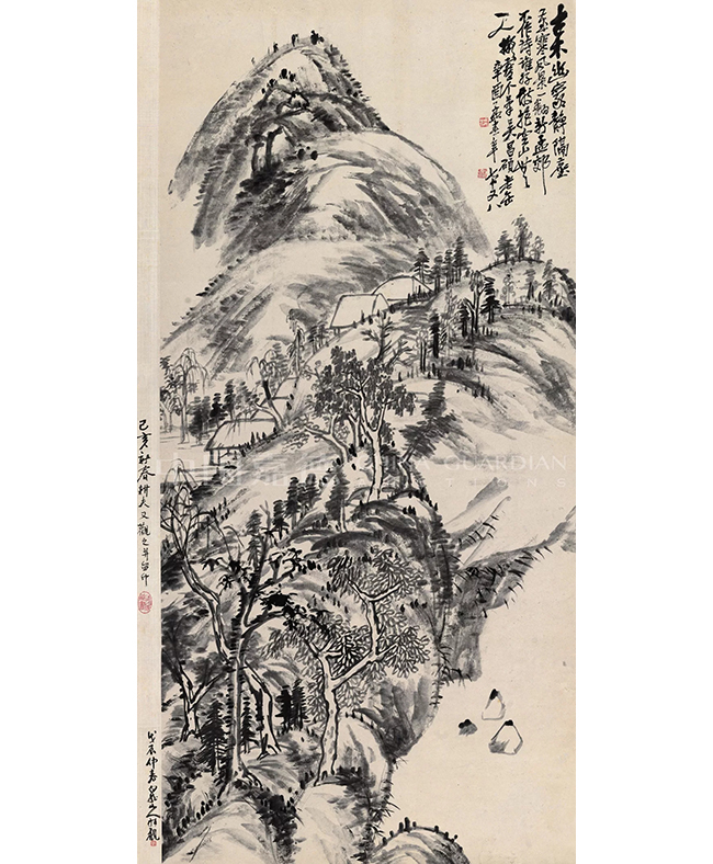 中國(guó)嘉德2019秋拍 |  金石書畫鑄千秋——吳昌碩的壽桃和山水