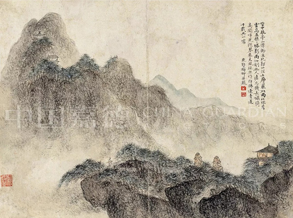中國嘉德2019秋拍 |  大觀古書畫夜場之十七世紀(jì)“黃山畫派”專題