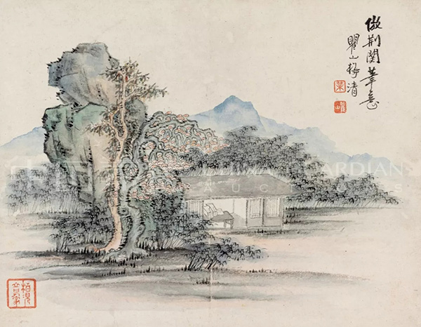 中國嘉德2019秋拍 |  大觀古書畫夜場之十七世紀(jì)“黃山畫派”專題
