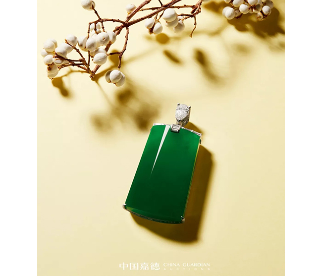 中國(guó)嘉德2019秋拍 |  以玉比德，珠寶專場(chǎng)精品翡翠賞析