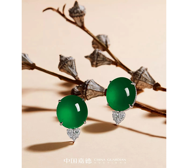 中國(guó)嘉德2019秋拍 |  以玉比德，珠寶專場(chǎng)精品翡翠賞析