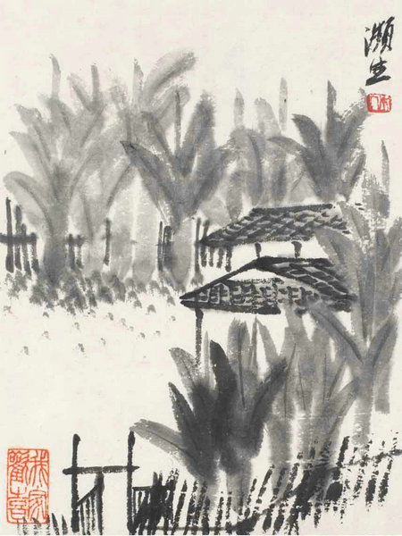 嘉德通訊119期·拍場(chǎng)擷珍 君子情懷 明月清風(fēng) 齊白石致凌文淵《墨筆山水冊(cè)》
