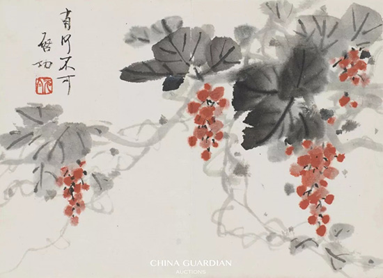 中國嘉德2018秋拍精品導覽 | 舉似賞音 丹青逸興——啟功先生《書畫秘冊》
