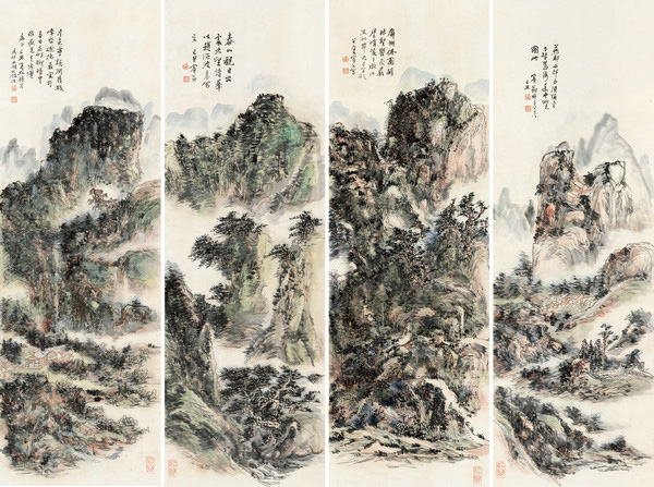 嘉德通訊122期·拍場(chǎng)擷珍 黃賓虹的山水四絕