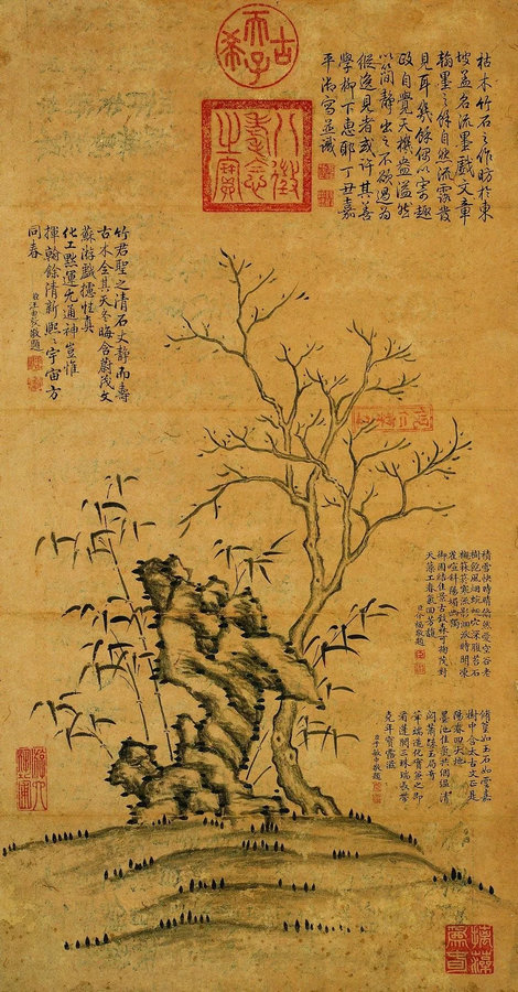 【嘉德春拍】偶以寄趣，天機盎溢——乾隆《瓶荷盆菊圖》探究